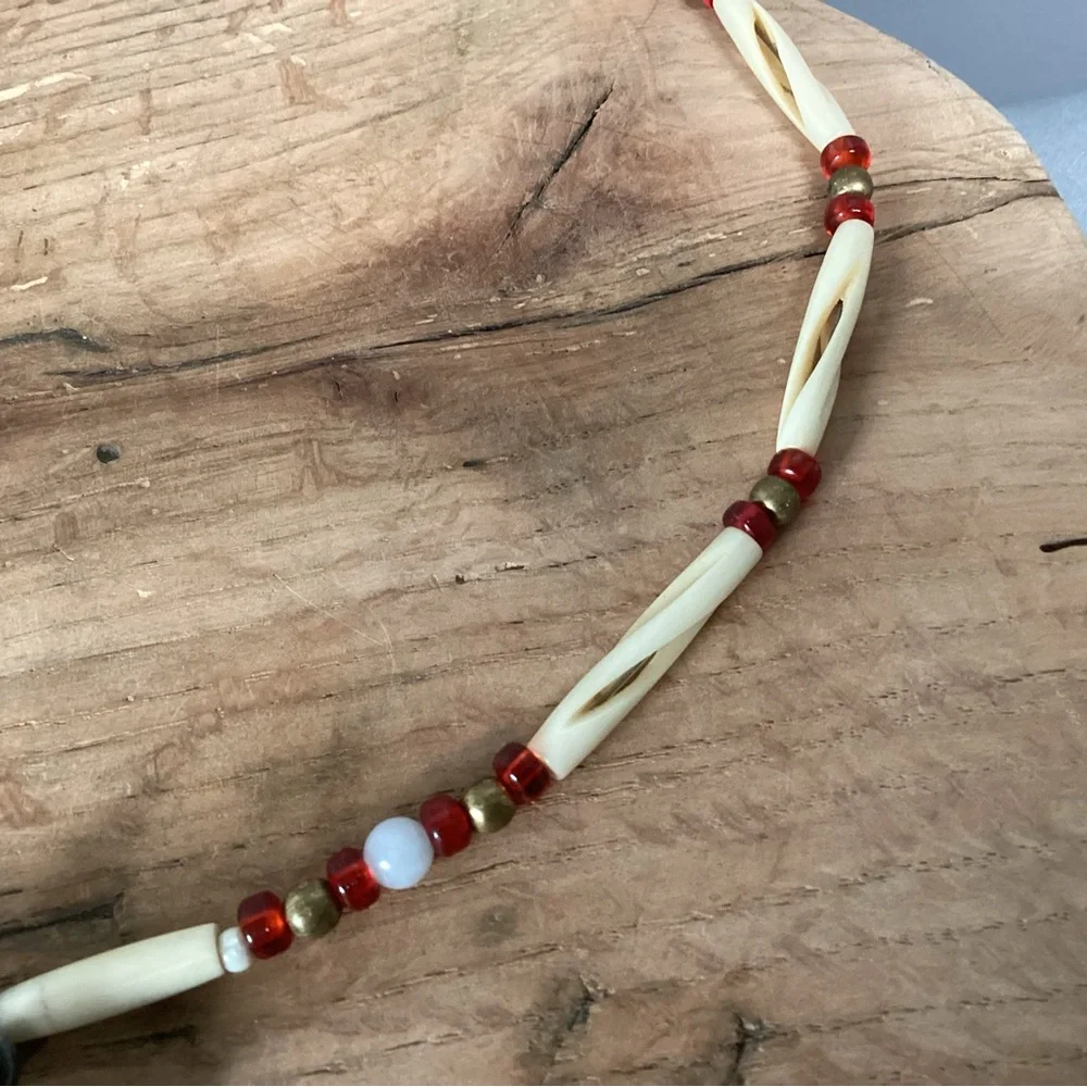 🔵 Vintage - Sancrest Native American Style - Necklace 1950s - Rare - Unique